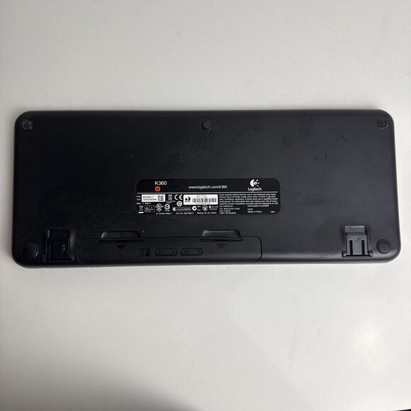 Logitech K360 Y-R0017 Wireless Keyboard With Unifying Dongle Tested Works Black - Picture 6 of 11